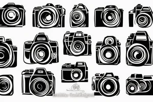 A cameraman tattoo idea