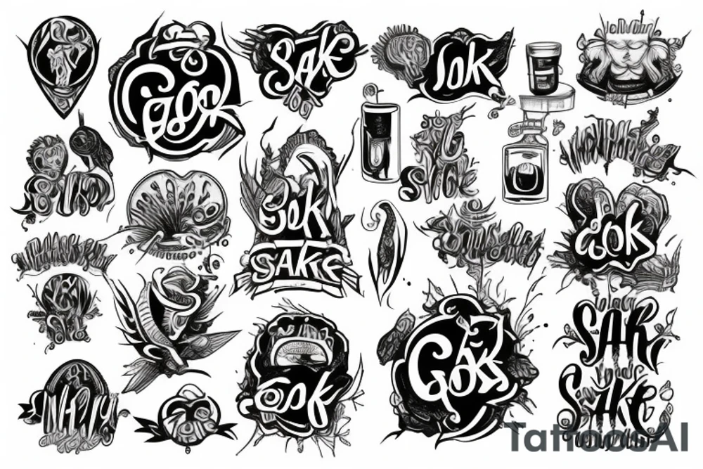 for god's sake tattoo idea