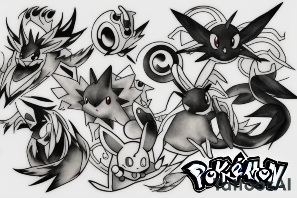 pokemon tattoo idea
