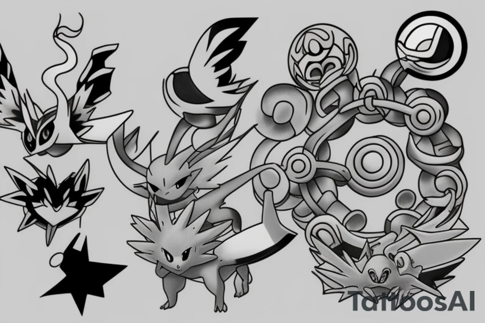 pokemon tattoo idea