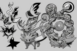 pokemon tattoo idea