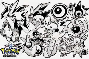 pokemon tattoo idea