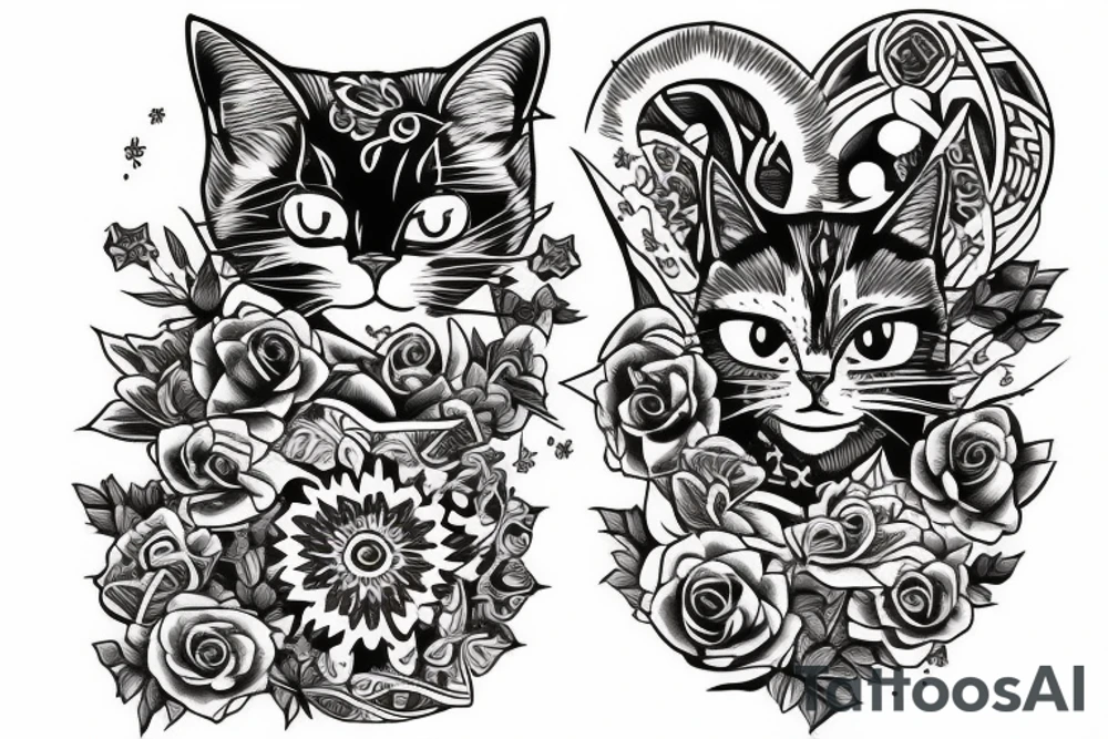 maybe some cats tattoo idea
