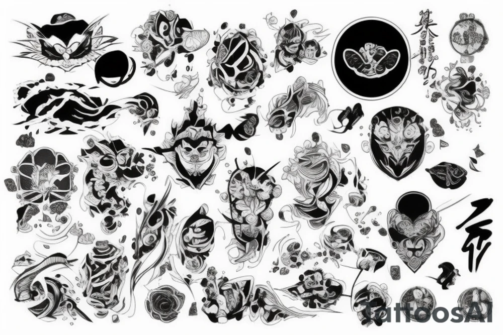 Sleeve tattoo idea