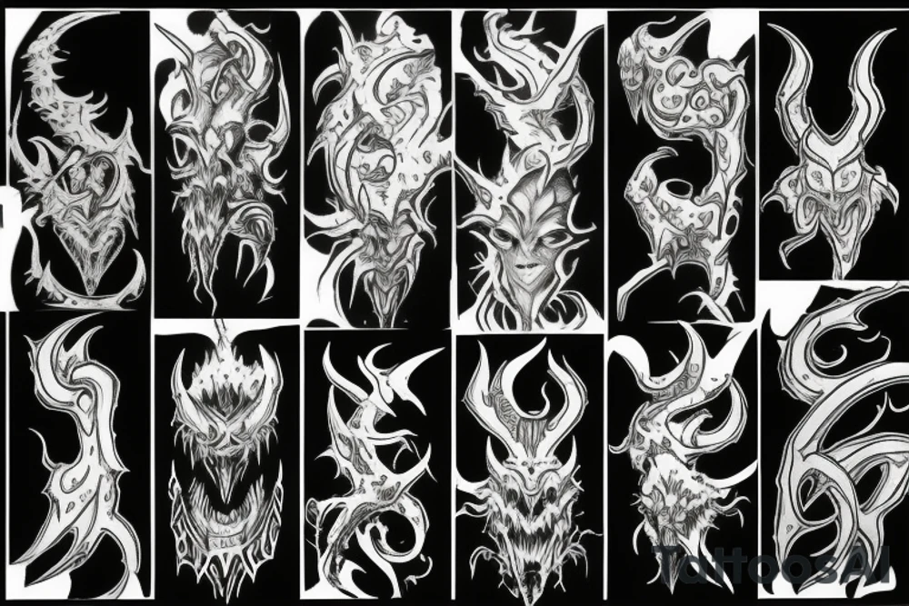 illidan stormrage tattoo idea