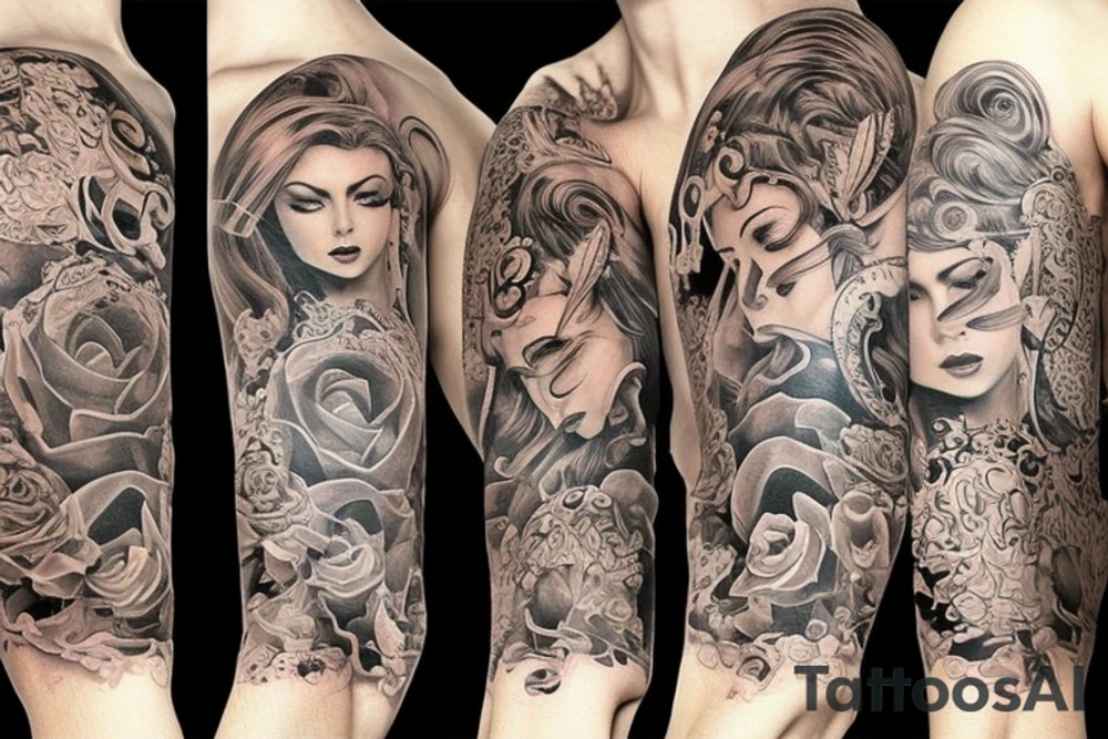 Sleeve tattoo idea