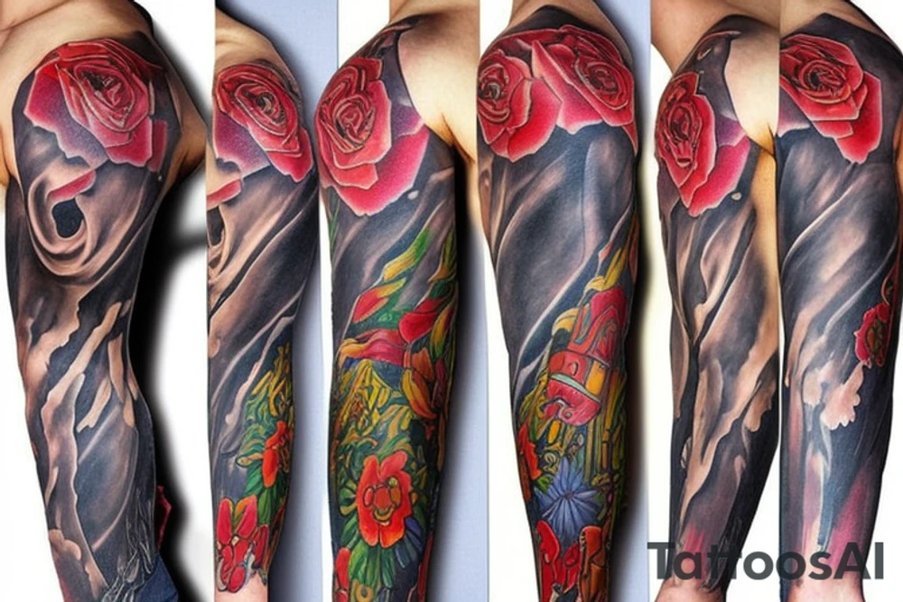 Sleeve tattoo idea