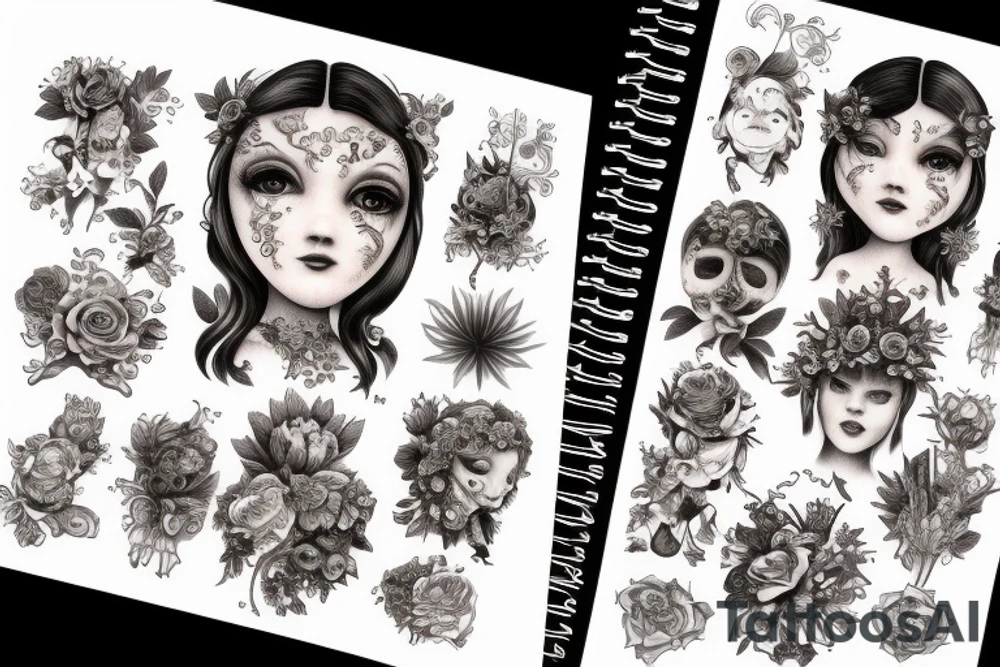 Flower tattoo idea