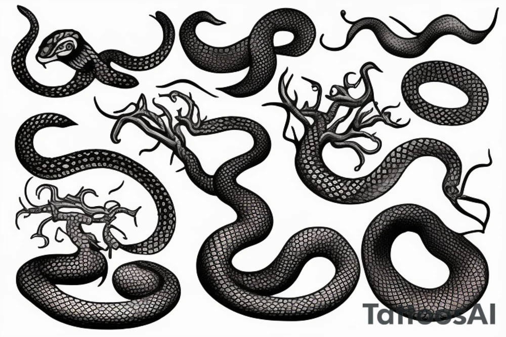 Snake tattoo idea
