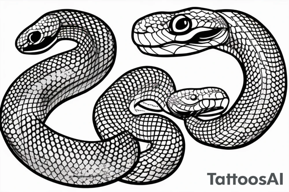 Snake tattoo idea