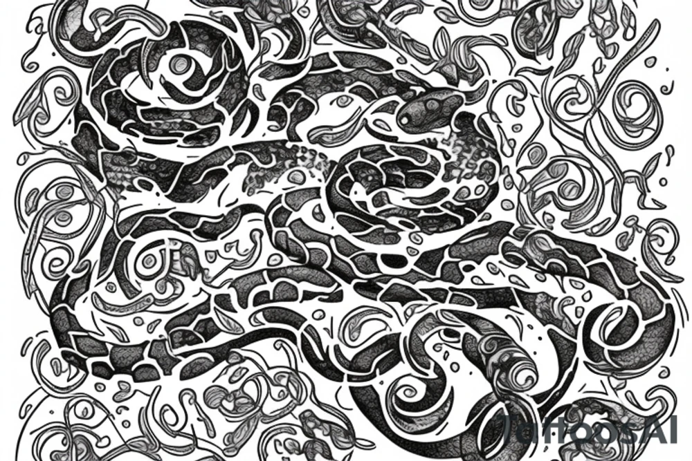Snake tattoo idea