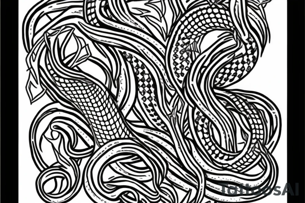 Snake tattoo idea