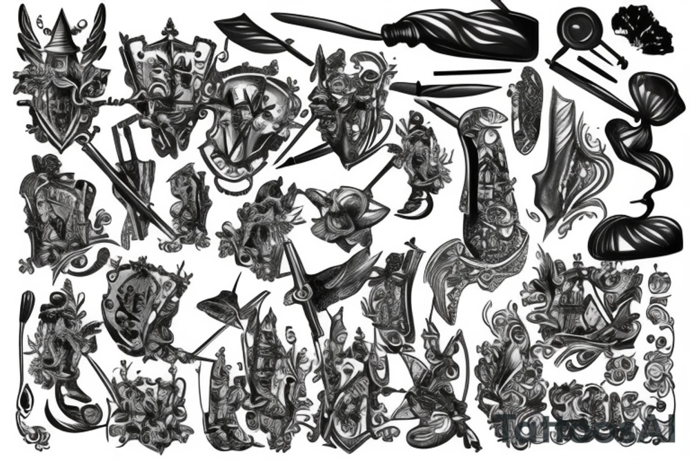 Knight tattoo idea