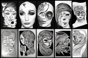 smth modern tattoo idea