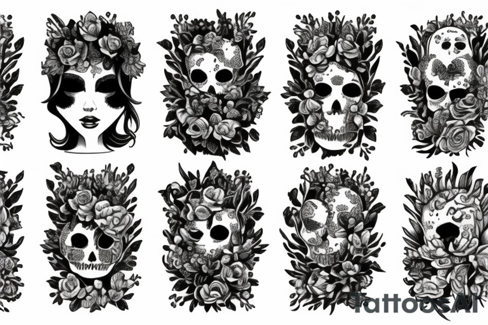 Flower tattoo idea