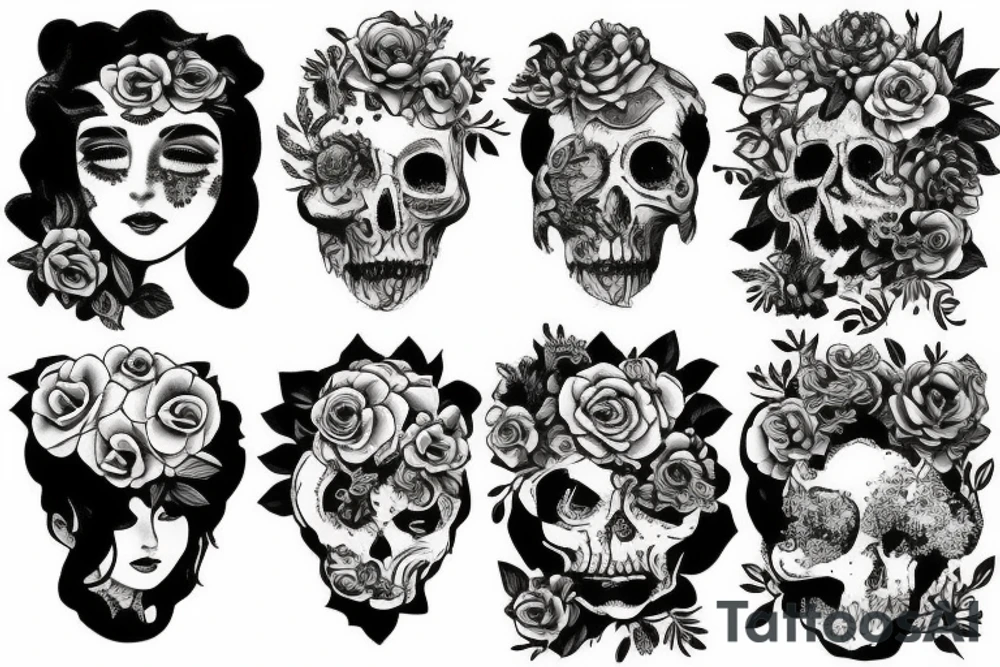 Flower tattoo idea