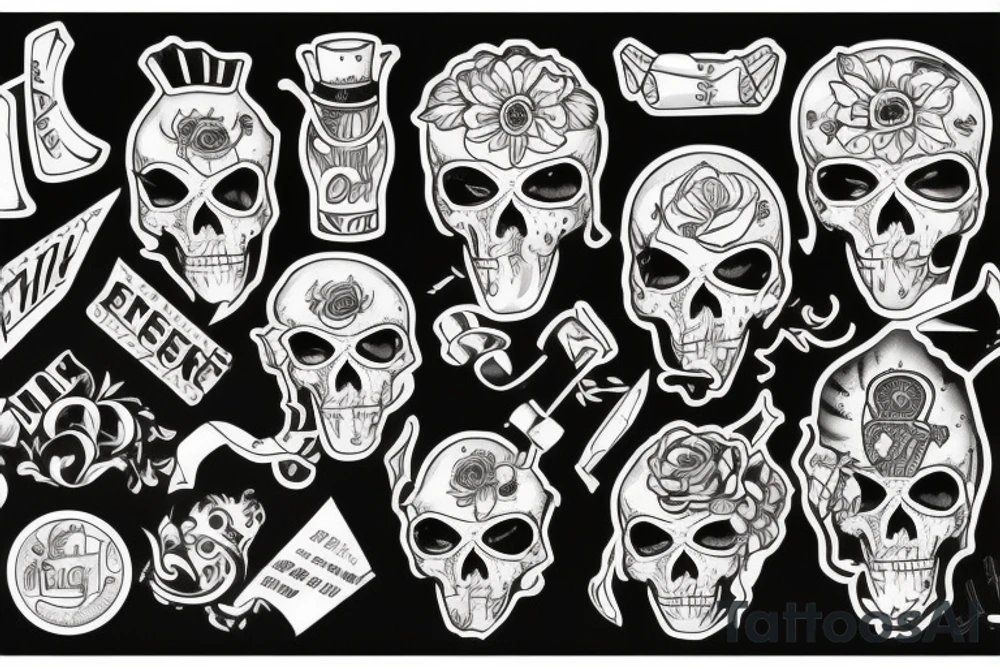 Черная рука tattoo idea