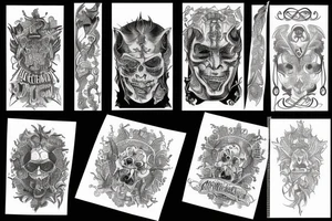 wealth, power, money, lucifer tattoo idea