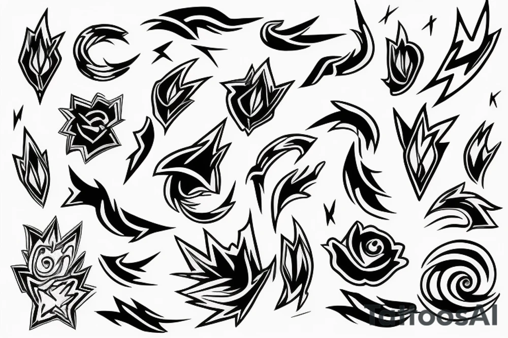 Lightning, arm tattoo idea