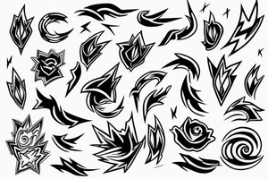 Lightning, arm tattoo idea