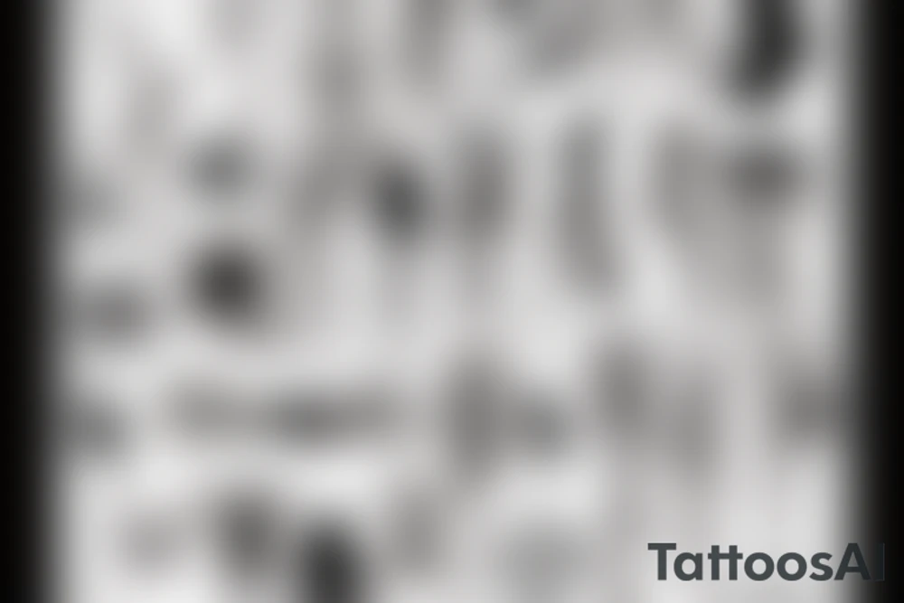 Women body tattoo idea