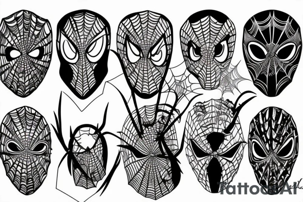 spider tattoo idea