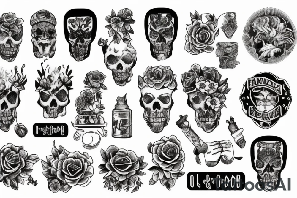 Черная рука tattoo idea