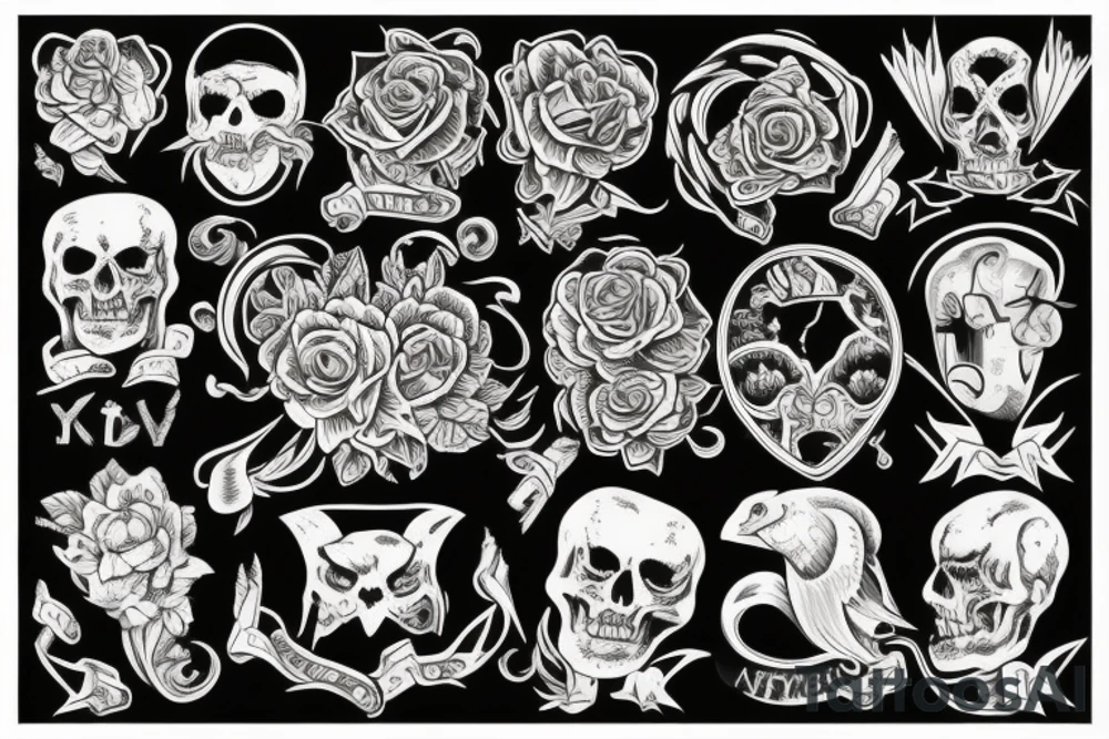 Черная рука tattoo idea