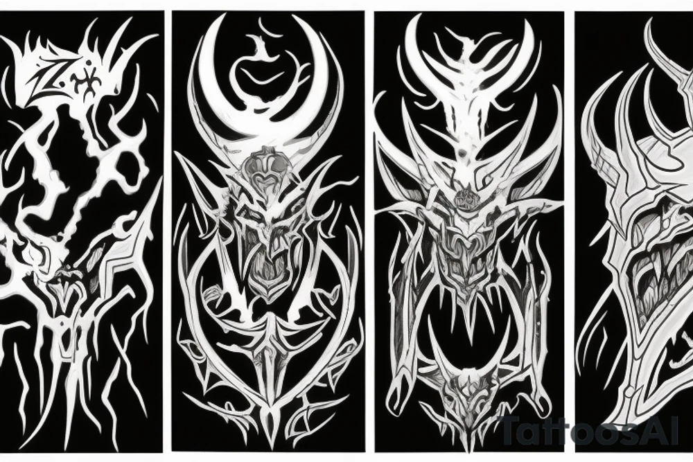 illidan stormrage tattoo idea