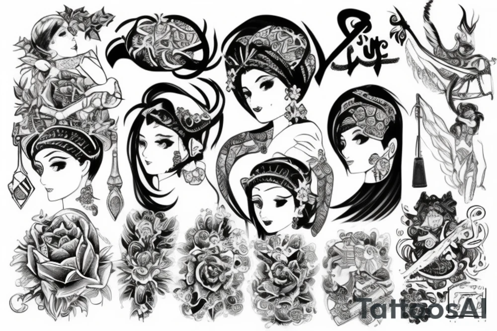 アタシは問題作 tattoo idea