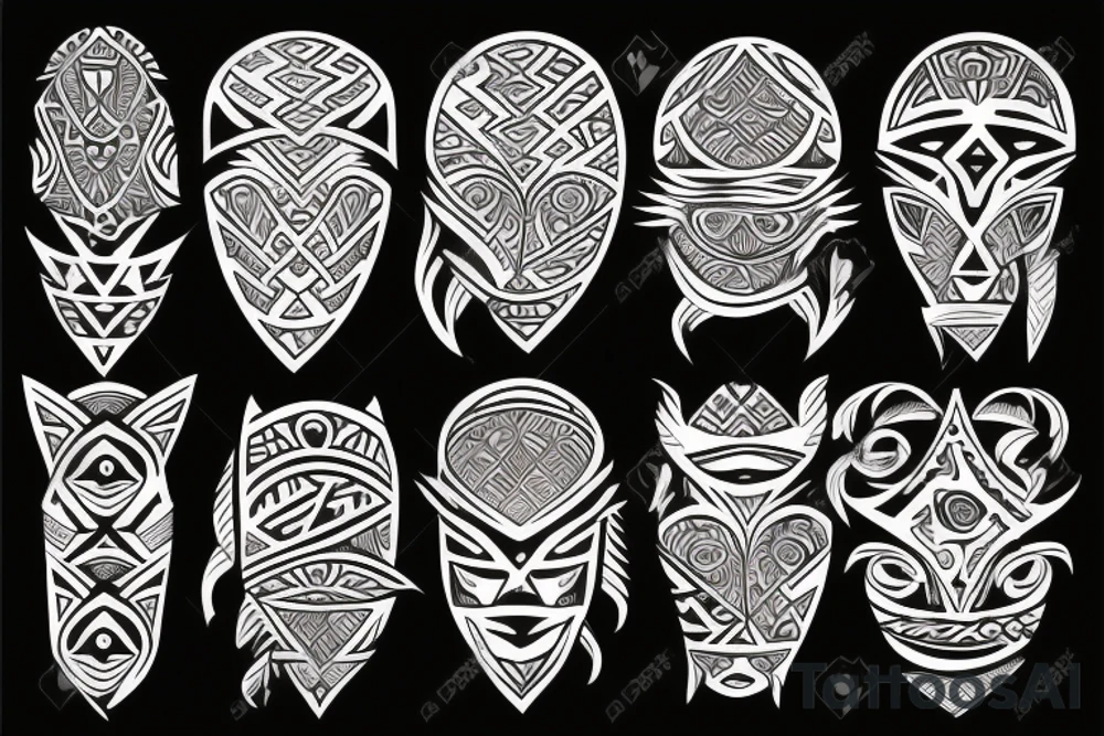 tribal tattoo idea