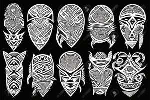 tribal tattoo idea
