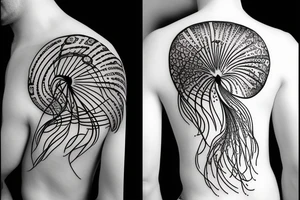 jelly fish tattoo idea