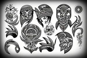 water tattoo idea
