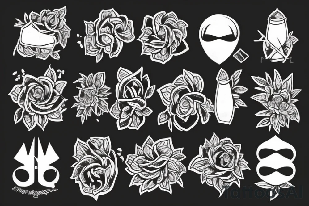 листочки, природа, минималистические цветы tattoo idea