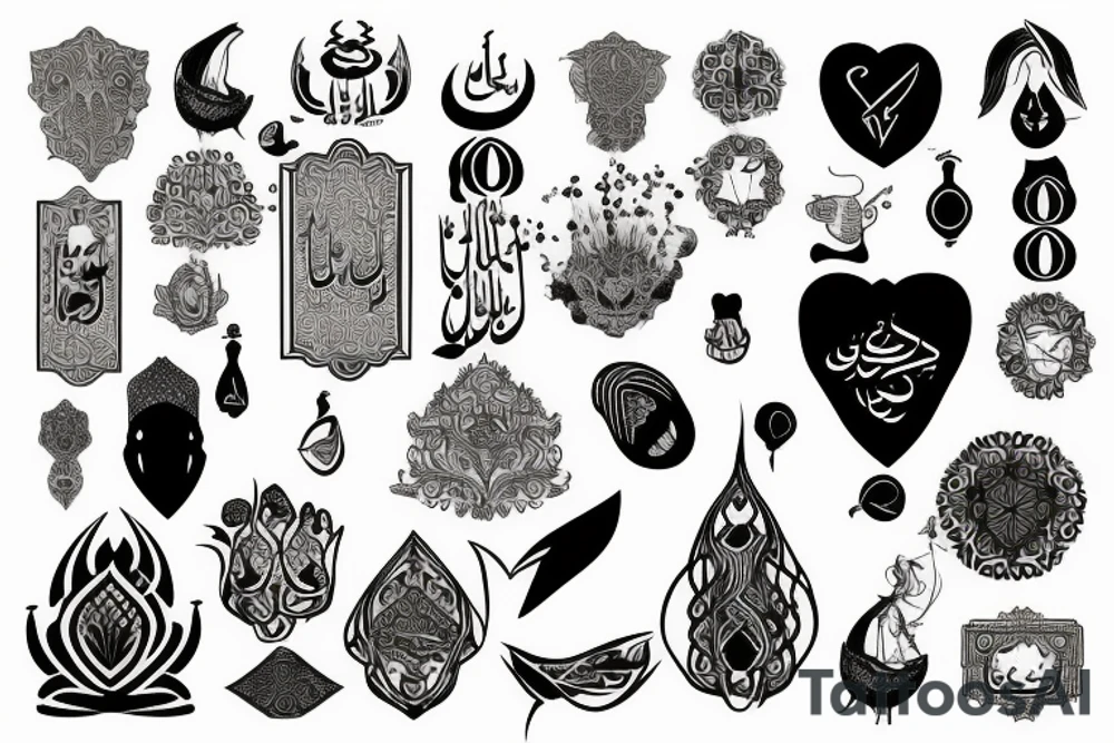 A symbol of Iranian national identity tattoo idea