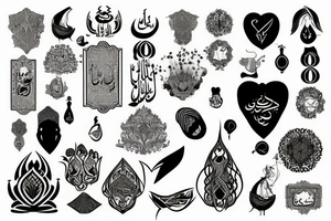 A symbol of Iranian national identity tattoo idea