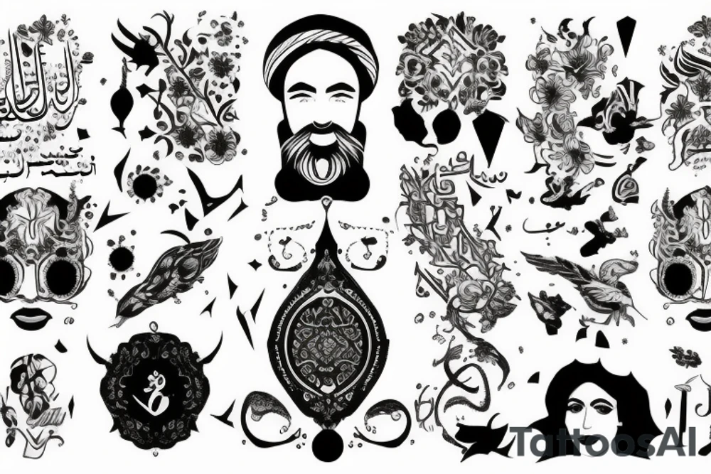 A symbol of Iranian national identity tattoo idea