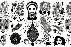 A symbol of Iranian national identity tattoo idea