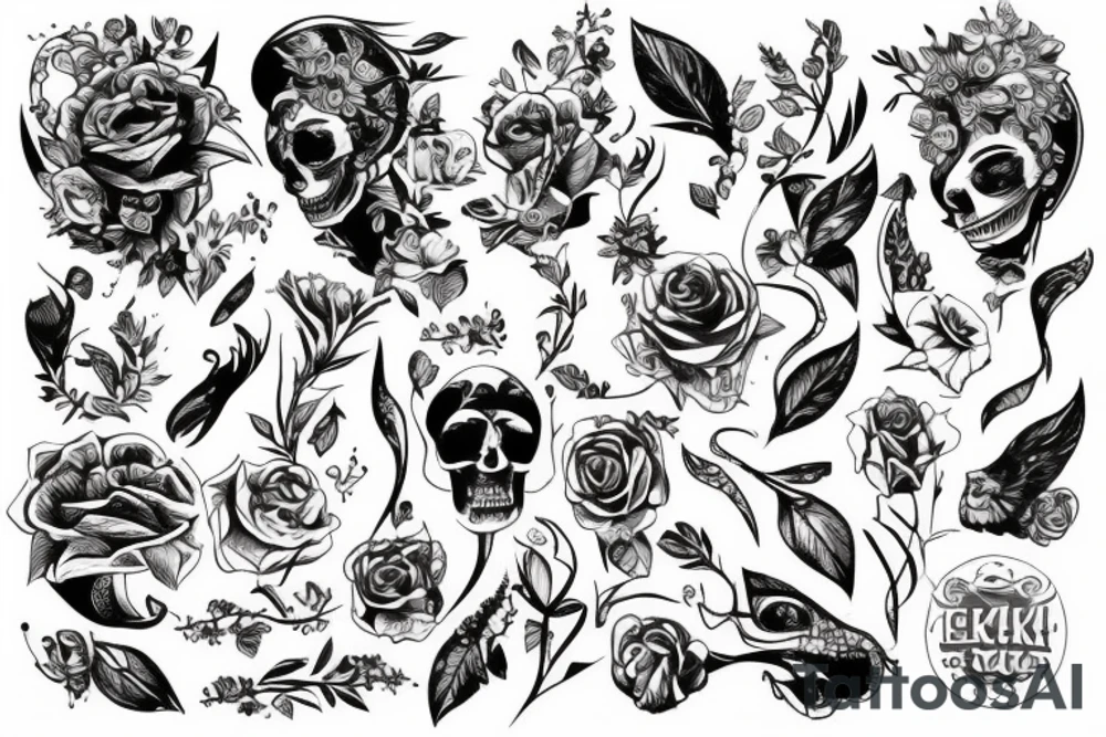 Женские глаза tattoo idea