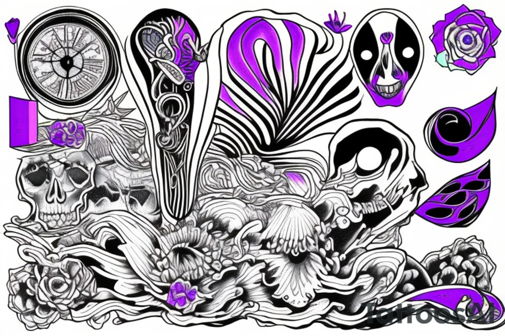 Fine lines tattoo idea