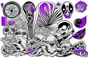 Fine lines tattoo idea