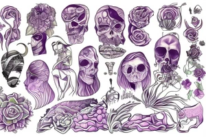 Fine lines tattoo idea