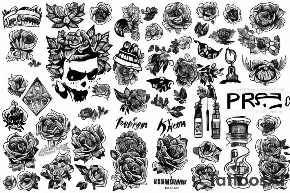 Дон-Кихот росинант, Ван пис tattoo idea