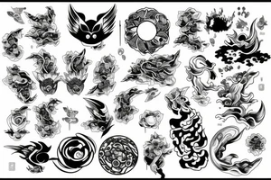 water tattoo idea