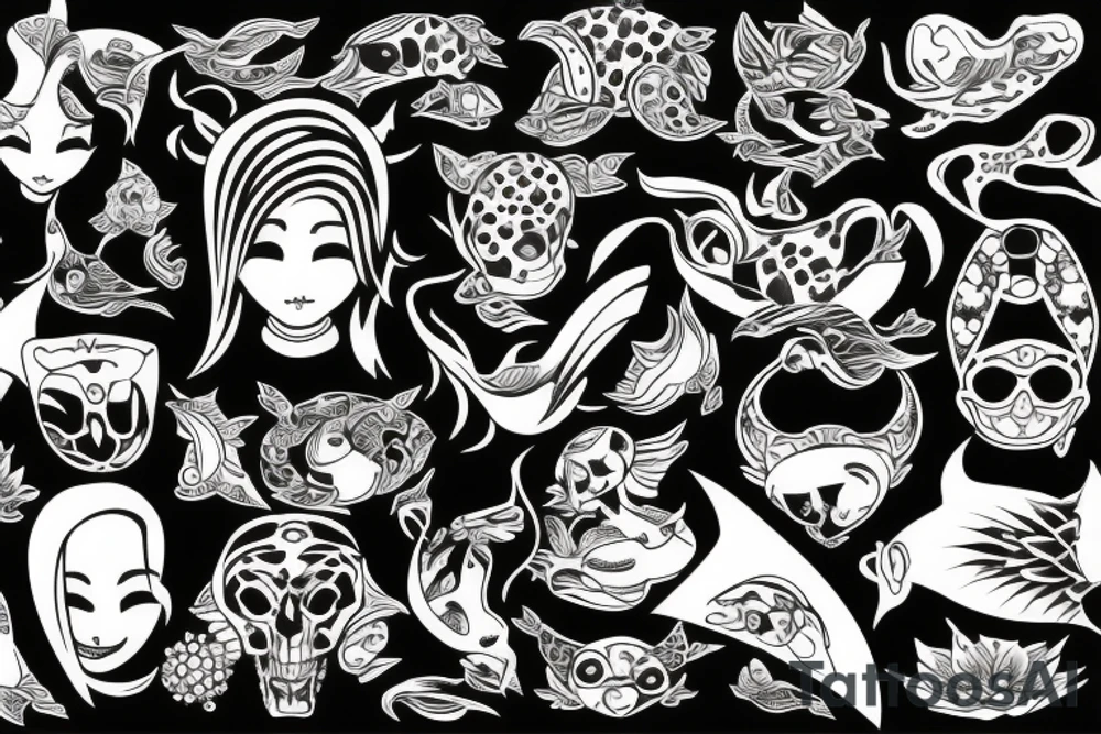 water tattoo idea