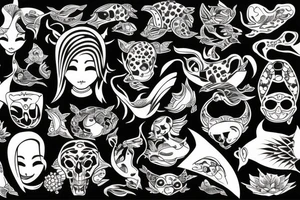 water tattoo idea