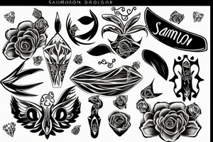 saimon slim tattoo idea