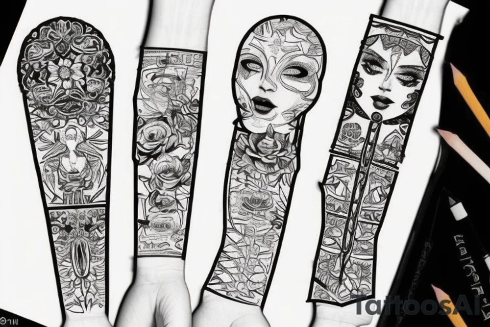 Статуя свободы с колючей проволкой вокруг тела tattoo idea