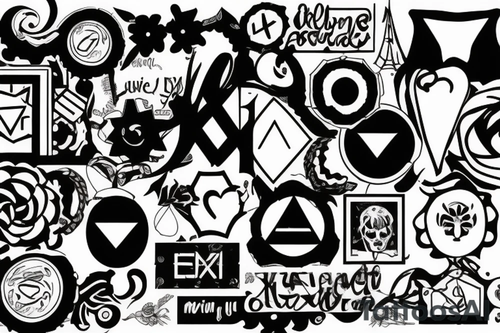 C = A × B × D > X tattoo idea
